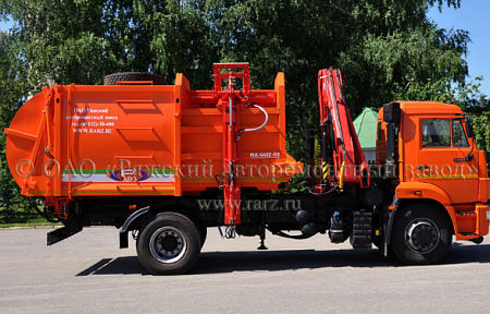 Продажа мусоровоза с боковой загрузкой | МК-4452-02  в Курске